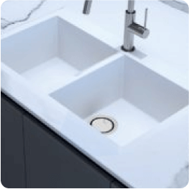 כיור מטבח סיליקוורץ